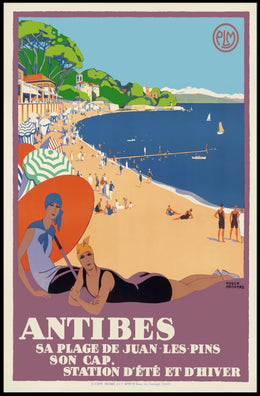 Antibes A Timeless Destination Poster