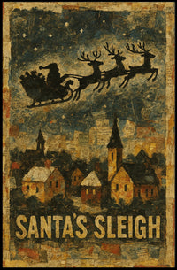 SantaS Sleigh Poster