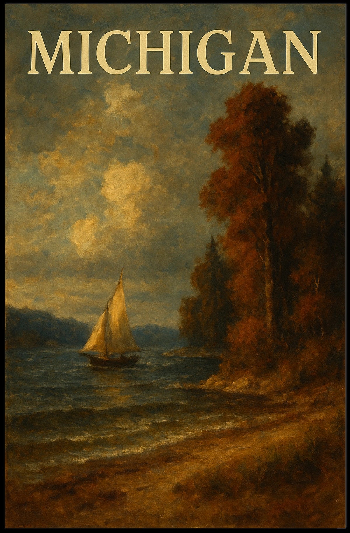 MichiganS Scenic Beauty Poster
