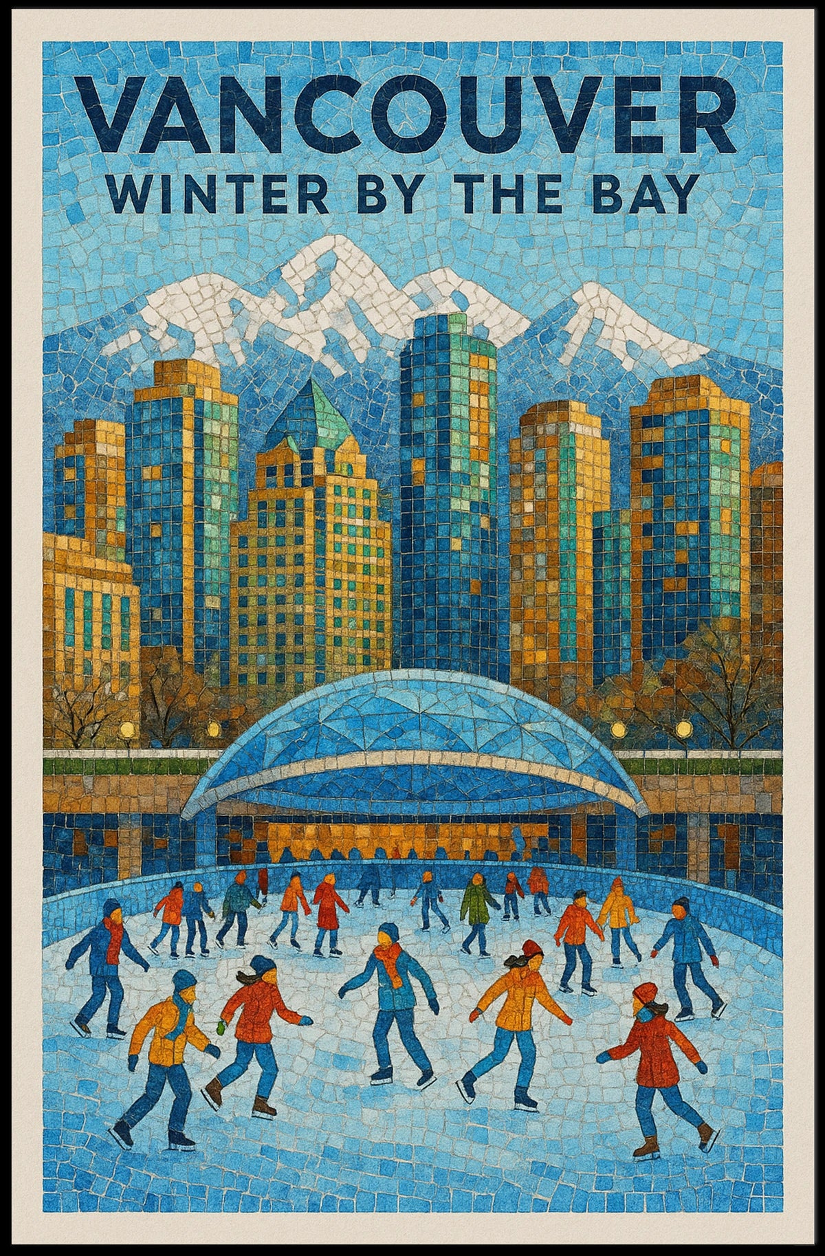 Vancouver Winter Wonderland Poster