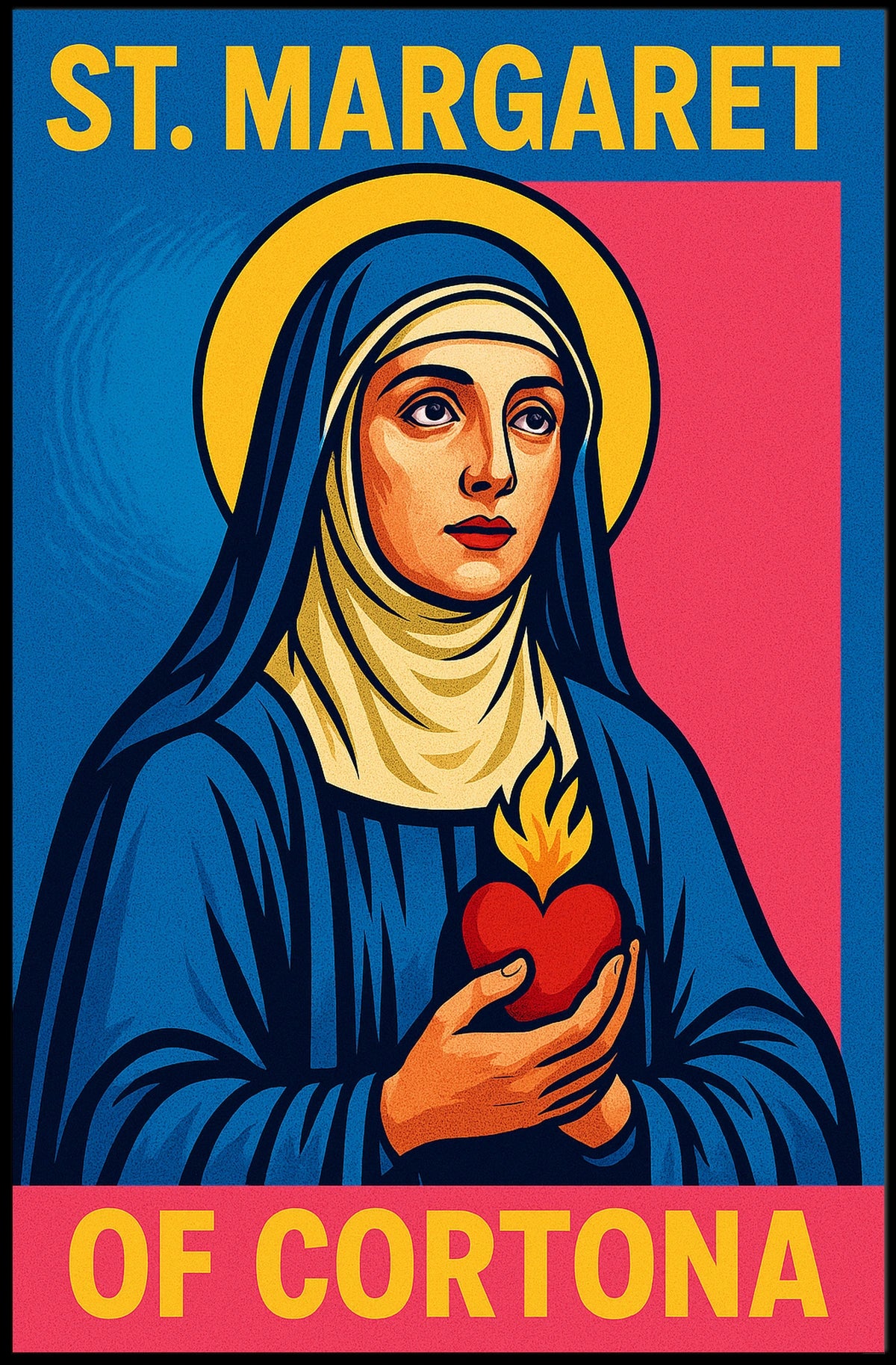 St. Margaret of Cortona Poster