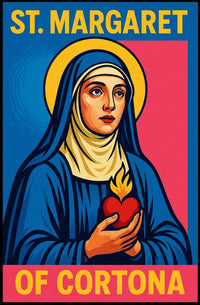 St. Margaret of Cortona Poster