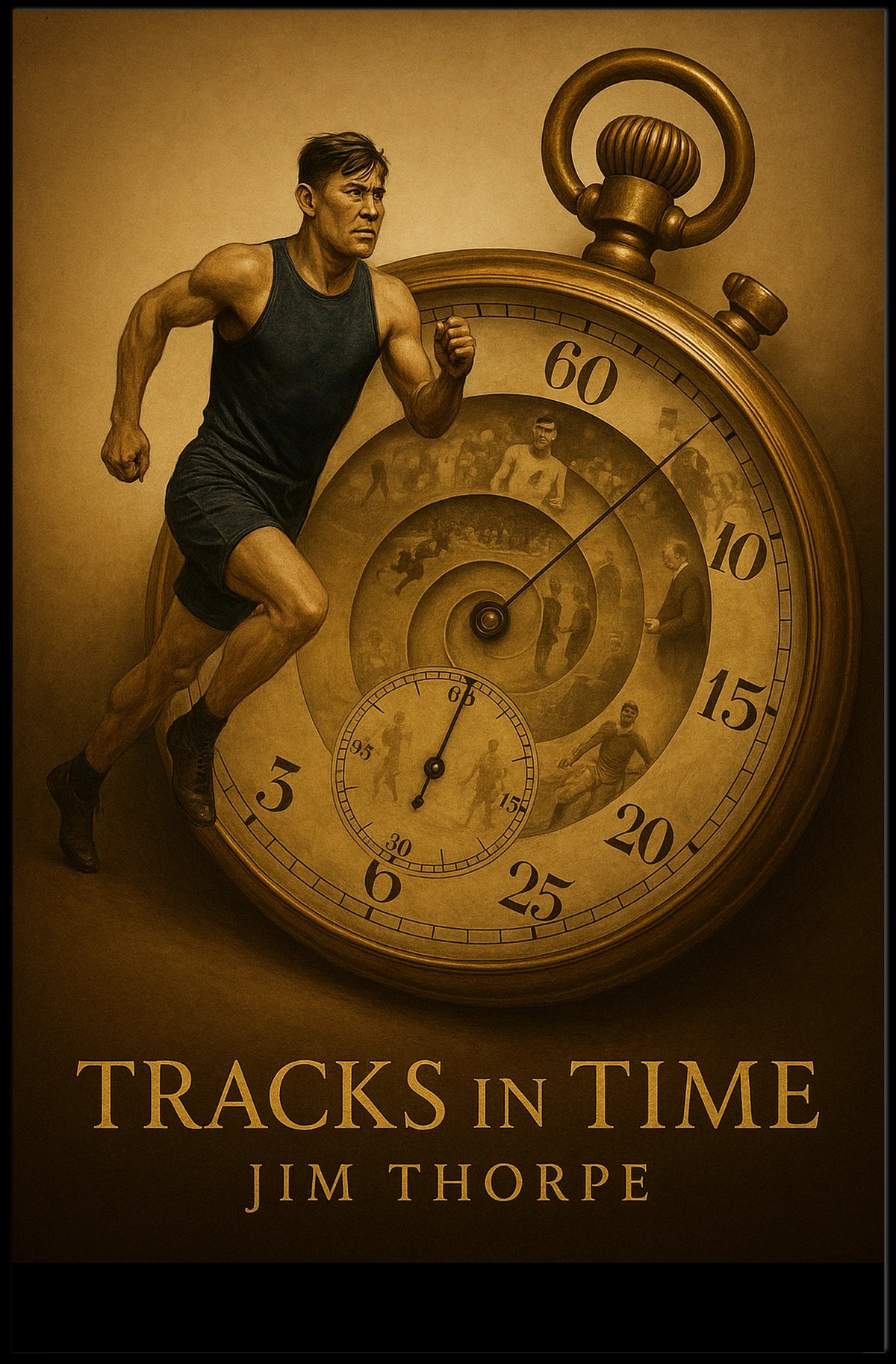 Tracks in Time Celebrating Jim Thorpe Poster