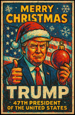 Trump 47th President Poster