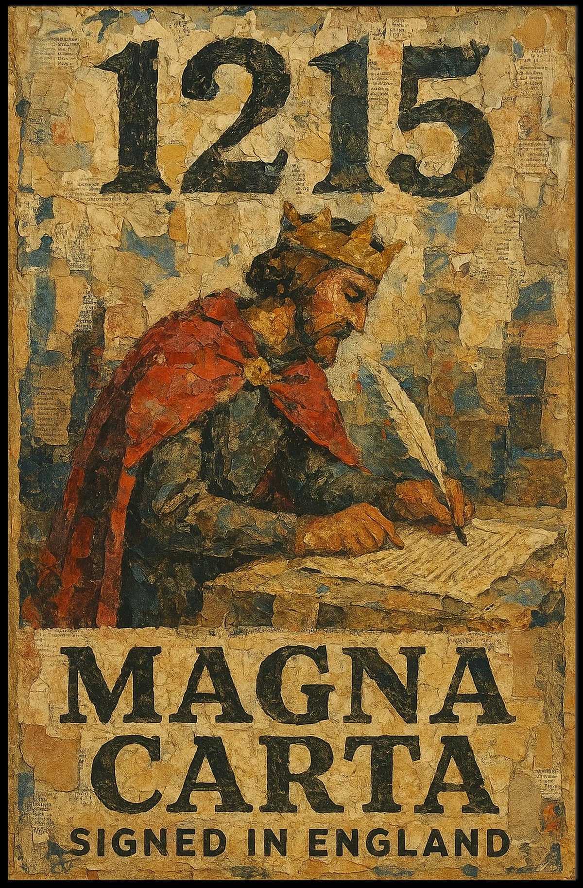 Magna Carta 1215 Poster