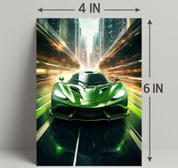 Speed In The City Poster