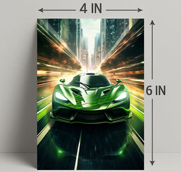 Speed In The City Poster