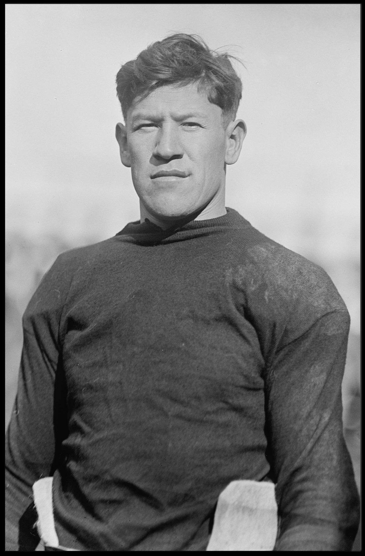 Vintage Athlete Portrait Poster