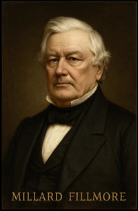 Millard Fillmore Presidential Portrait Poster