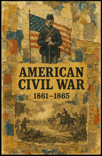 American Civil War 1861-1865 Poster