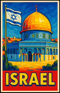Iconic Landmarks Of Israel Poster
