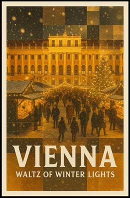 Vienna Waltz Of Winter Lights Poster