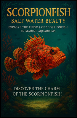 Scorpionfish Salt Water Beauty Poster