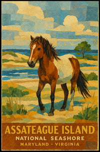 Assateague Island National Seashore Poster