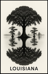 Louisiana Reflections Poster