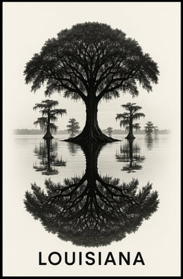 Louisiana Reflections Poster