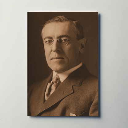 Woodrow Wilson 28th President Sepia Photo