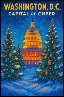Washington, D.C. Capital Of Cheer Poster