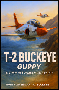 T-2 Buckeye The North American Safety Jet Poster PosterGoat