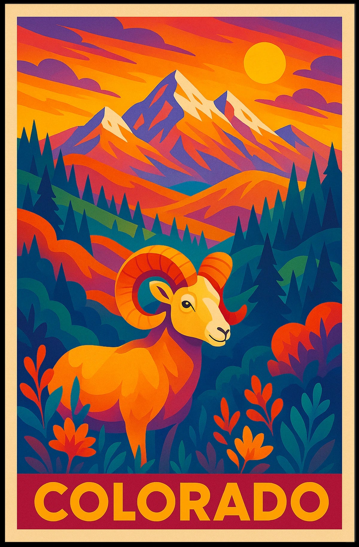 Colorado Wilderness Poster