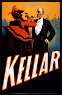 Kellar Vintage Magic Show Poster - Abstract, Artistic, or Pop Culture Poster