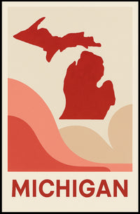 Michigan Landscape Poster
