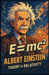 Albert Einstein Theory Of Relativity Poster