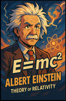 Albert Einstein Theory Of Relativity Poster