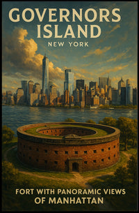 Governors Island New York Poster