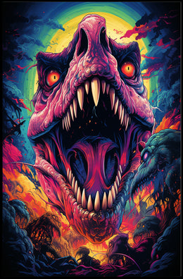 The Roaring Beast Poster PosterGoat