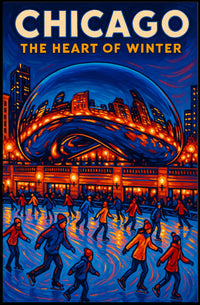 Chicago The Heart Of Winter Poster