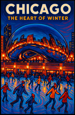 Chicago The Heart Of Winter Poster