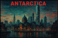Antarctica Urban Dreamscape Poster