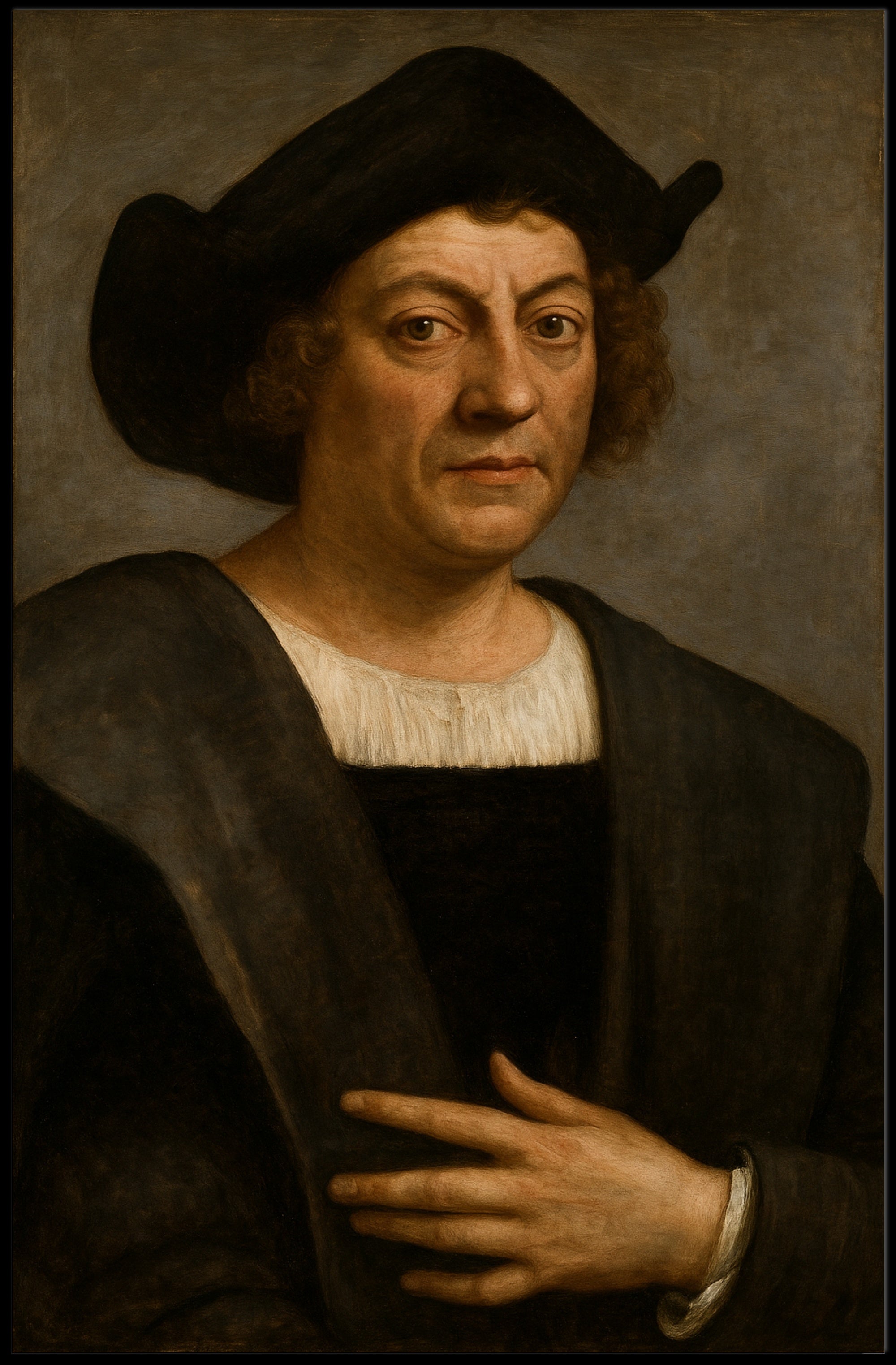 Portrait of an Explorer Wall Art Print PosterGoat