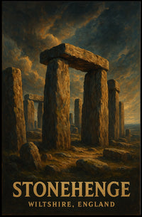 Stonehenge Wiltshire England Photography Wanderlust Poster