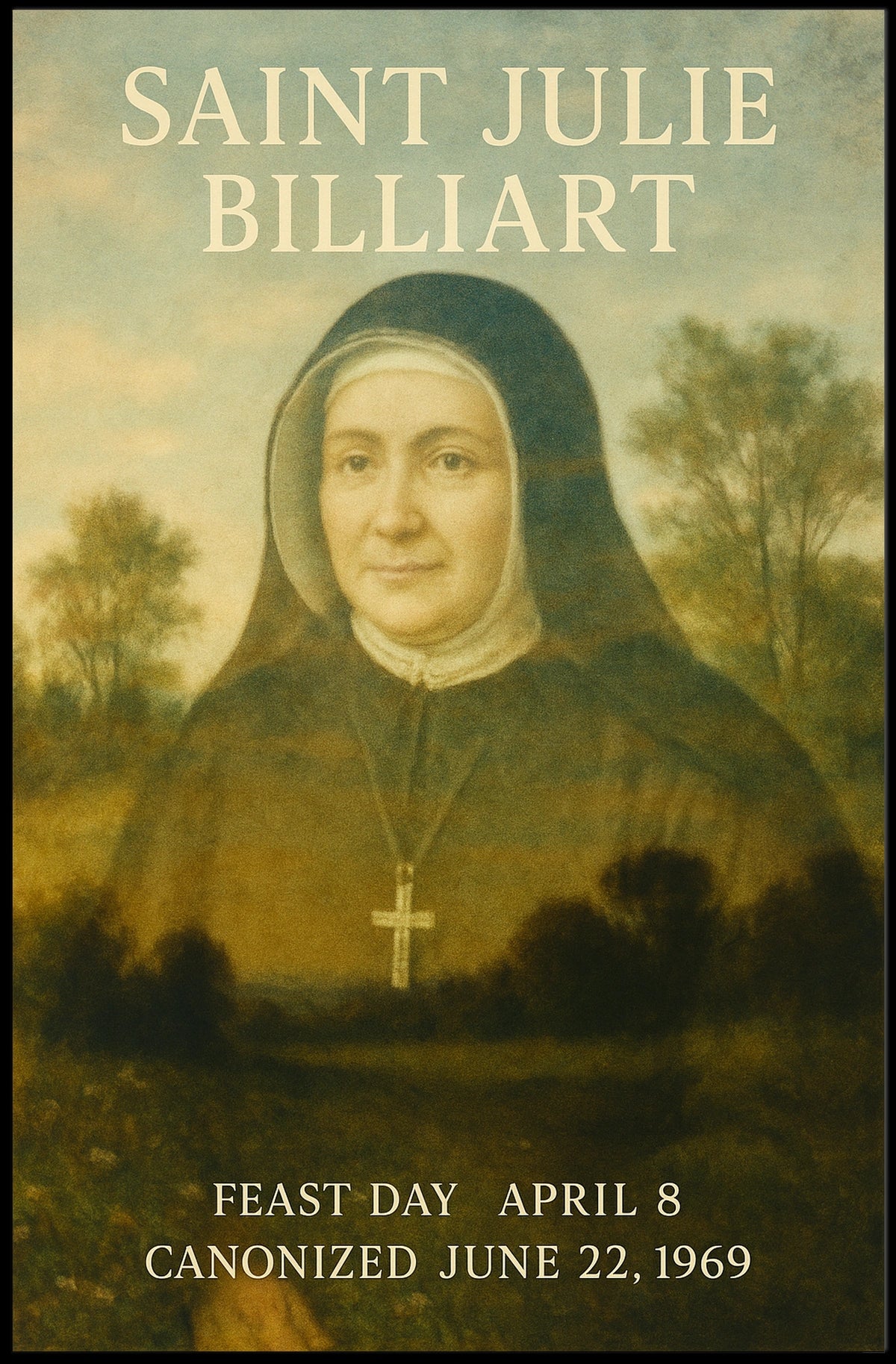 Saint Julie Billiart Poster