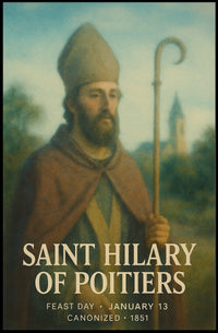 Saint Hilary Of Poitiers Poster