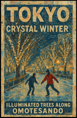 Tokyo Crystal Winter Poster
