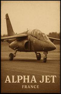 Alpha Jet France Poster
