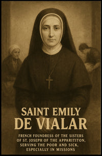 Saint Emily De Vialar Poster