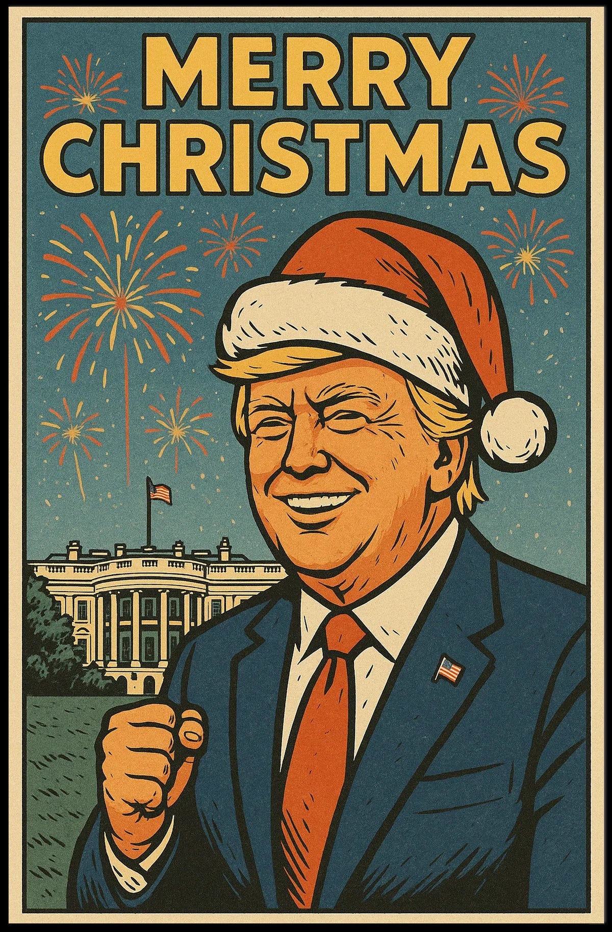 Merry Christmas Celebration Poster