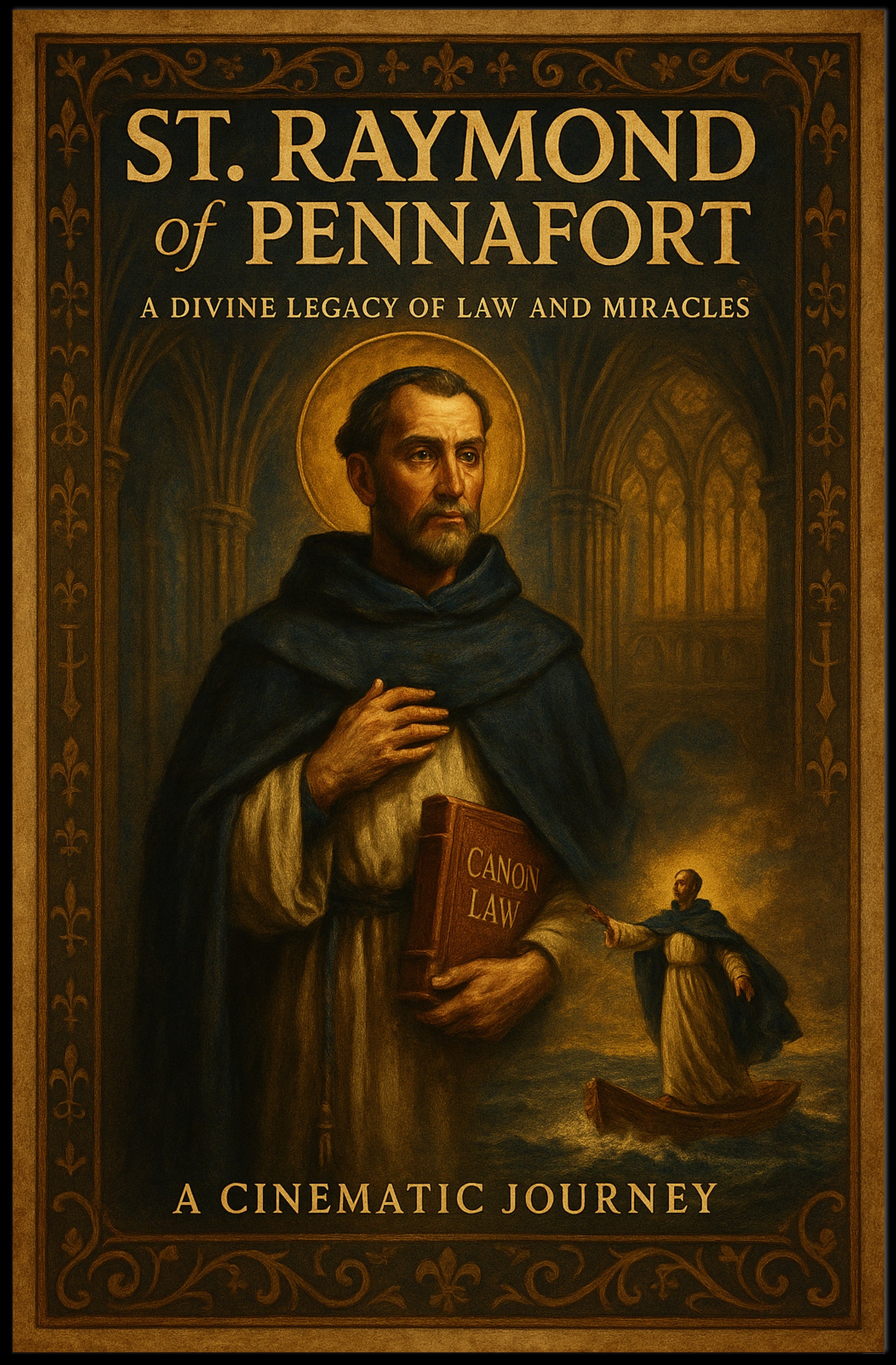 St. Raymond Of Pennafort A Divine Poster