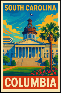 Columbia, South Carolina Poster