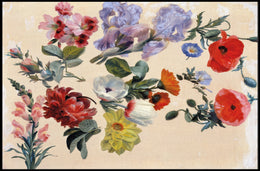 Elegant Floral Vintage Botanical Art Poster