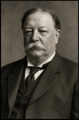 Dignified Portrait of Man in Suit - Historical Poster
