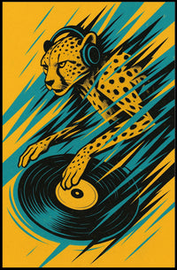 Dj Cheetah Vibes Poster