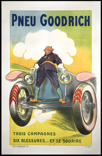 Pneu Goodrich Advertisement Poster