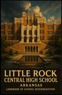 Little Rock Central High School Poster