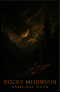 Rocky Mountain National Park Poster