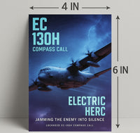 Lockheed EC-130H Compass Call Poster PosterGoat